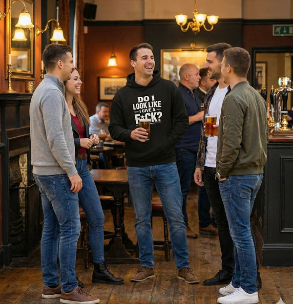 DO I LOOK LIKE I GIVE A F*UK Hoodie